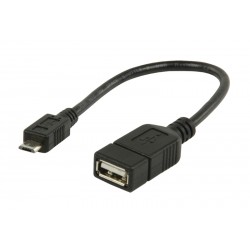 Redukcia OTG USB 2.0 A - Micro USB B VALUELINE VLMP60515B0.20