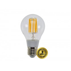 LED žiarovka retro, klasický tvar, 8W, E27, 3000K, 360°, 750lm