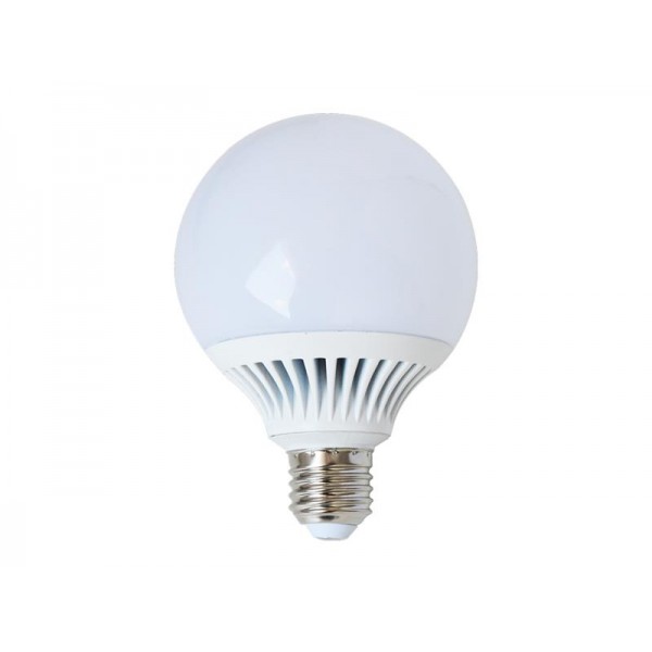 LED žiarovka G95 E27/230V 12W (Al) - biela teplá (záruka 3 roky)