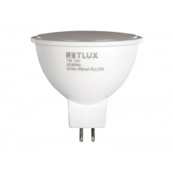 Žiarovka LED GU5 3 spot 7W RETLUX RLL 288 teplá biela