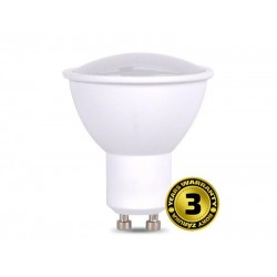 Žiarovka LED SPOT GU10 7W biela teplá SOLIGHT WZ318A