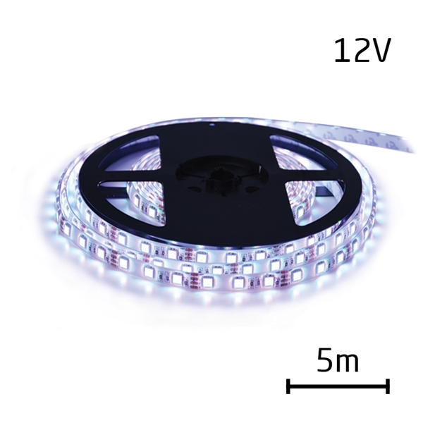 LED pásik 3528 60LED/m IP65 4.8W/m STUDENÁ, cena za 5m, zaliaty