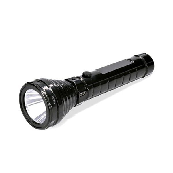 Svietidlo nabíjacie LED, 3W, 110lm, USB kábel, čierna