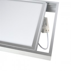 Rámček pre LED panely 30x60cm, strieborný