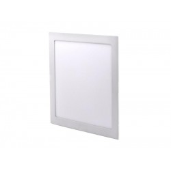 LED mini panel, podhľadový, 24W, 1800lm, 4000K, tenký, štvorcový, biely WD126 SOLIGHT