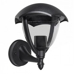 LED záhradné svietidlo nástenné, čierne, UP, VT-730