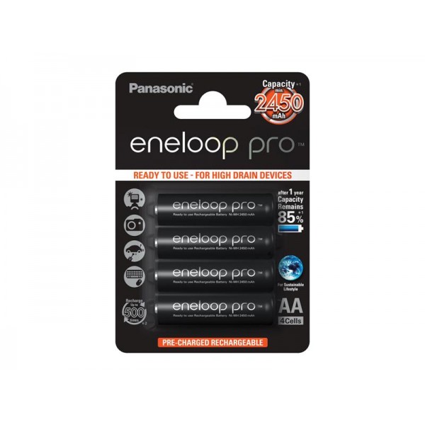 Batérie 3HCCE/4BE ENELOOP PRO AA 4x PANASONIC nabíjacie
