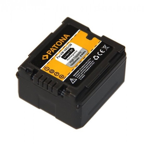Batéria foto PANASONIC VW-VBG130 1200mAh PATONA PT1151