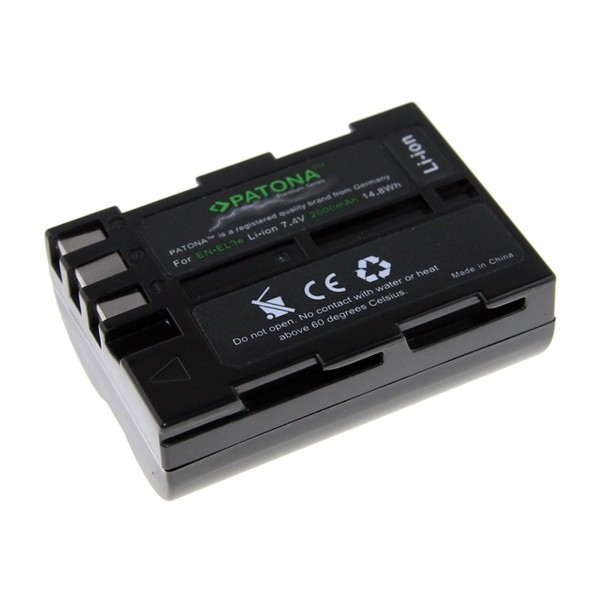 Batéria foto NIKON EN-EL3e 2000mAh premium PATONA PT1226