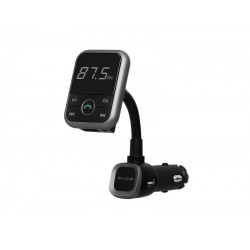 Transmitter do auta FM BLOW + HandsFree BLUETOOTH + USB nabíjačka 2.1A čierna