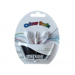 Slúchadla Maxell 303484 Colour Budz White