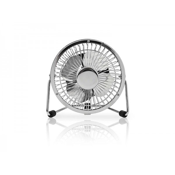Ventilátor USB NEDIS FNDK1CR10 strieborný