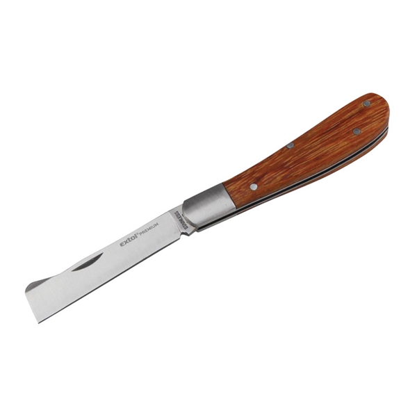 Nôž očkovací zatvárací 175 100mm, antikorová oceľ EXTOL PREMIUM