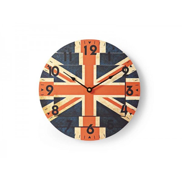 Hodiny analógové NEDIS Veľká Británia CLWA007WD30UF 30 cm