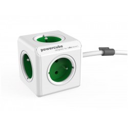 Zásuvka PowerCube EXTENDED s káblom 1.5m zelená
