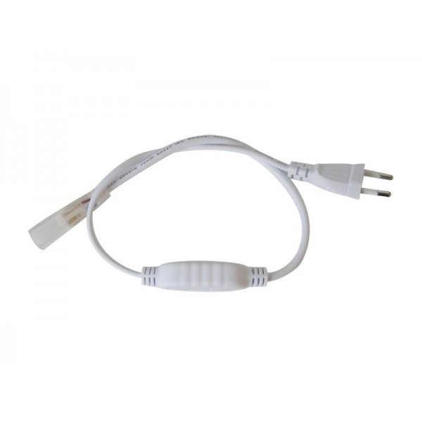 Flexo šnúra PVC pre led pásiky 3528, 230V, 0.5m
