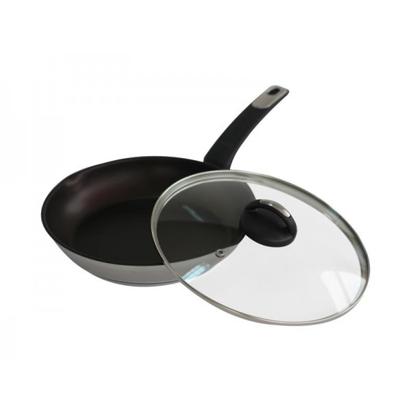 Panvica LAMART LTSP2450 INOX nerezová s pokrievkou 24cm
