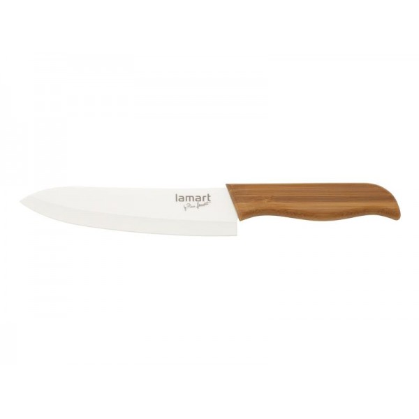 Nôž kuchynský LAMART LT2054 KERA BAMBOO kuchársky