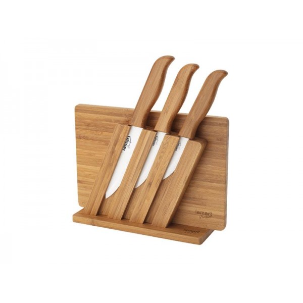 Sada nožov LAMART LT2056 KERA BAMBOO krájače