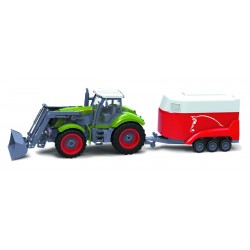 RC model traktor + príves BUDDY TOYS BRC 28.611