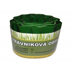 Okraj trávnika 9 m - 10 cm zelený