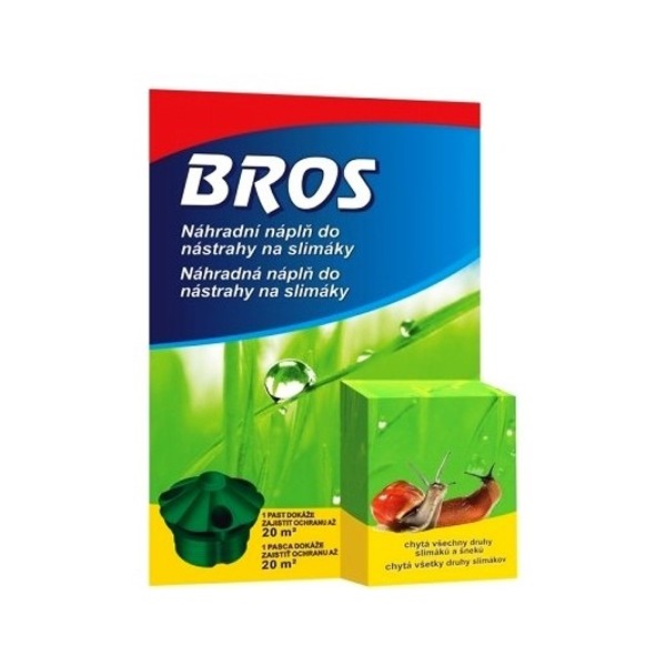 Nástraha na slimáky BROS náhradná náplň 5ml