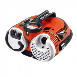 Kompresor BLACK and DECKER multifunkčný, 12V/aku, 11bar/13L/min ASI500-QW