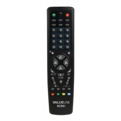 Ovládač pre TV diaľkový univerzálny 10v1 VALUELINE VLR-RC001